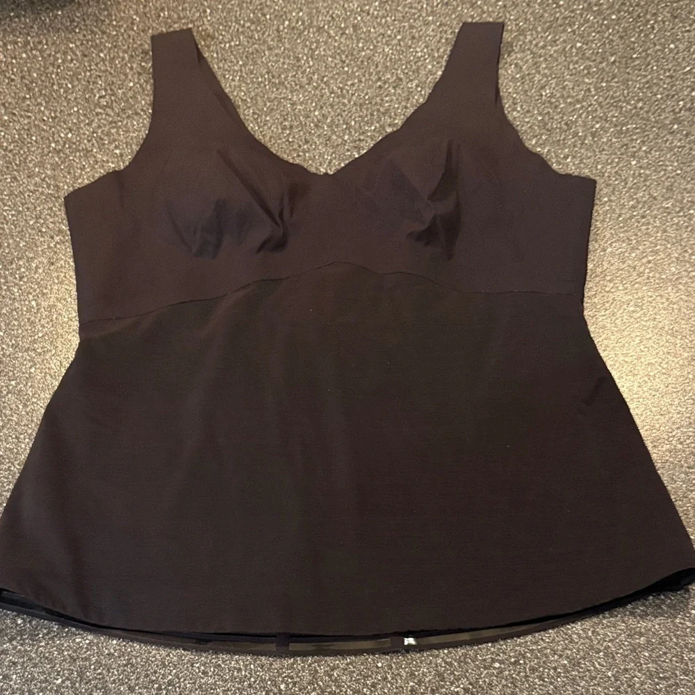 Honeylove Black Sleek Shaping Liftware Tank - size XL